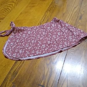Andie Womens MEDIUM Bottom Swimwear Skirt DITSY FLORAL ROSE SARONG NEW Beach